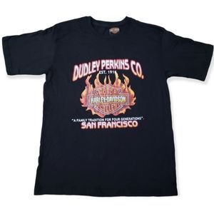 Harley Davidson Dudley Perkins Co. San Francisco Tshirt